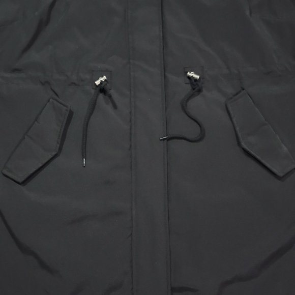 Levis Womens Faux Fur Lined Hooded Parka Jacket Sz 4X - Picture 3 of 10